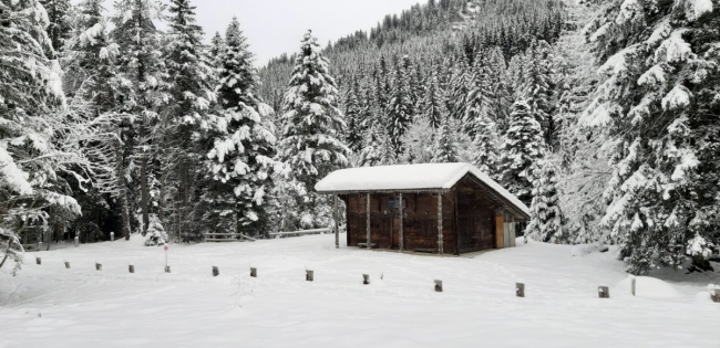 Snowshoe hike 13.12.25